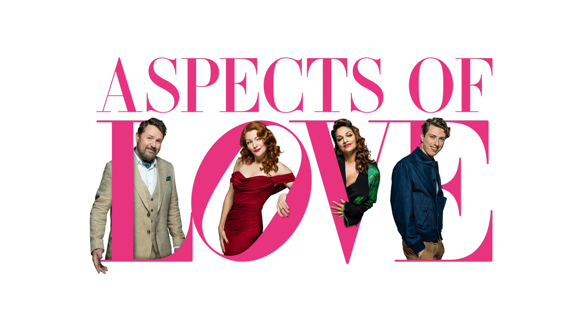 AOL_TT_SEO_2023 promotional graphic featuring the title "Aspects of Love" in bold typography.