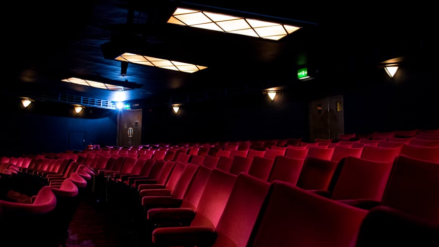 Duchess Theatre exterior featuring a classic façade with marquee lights and entrance steps.