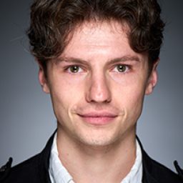 Ellis-Rae portraying a character in Harry Potter and the Cursed Child, wearing a costume and makeup.