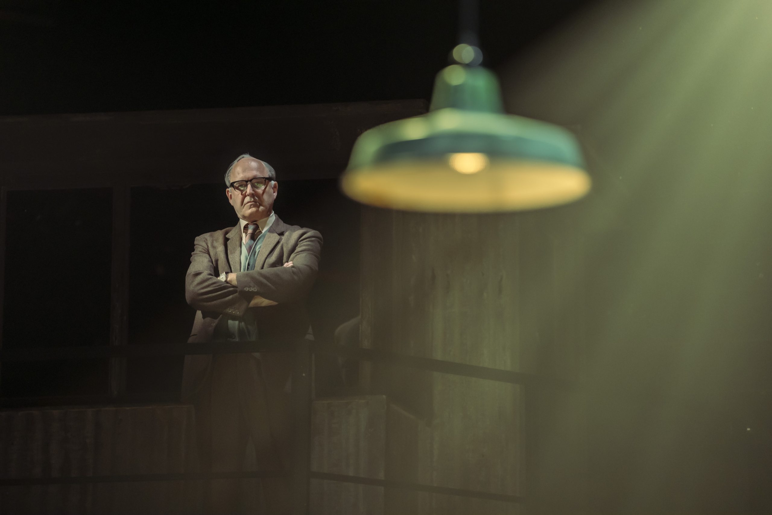A dramatic scene from "The Spy Who Came In From The Cold," captured by Johan Persson.